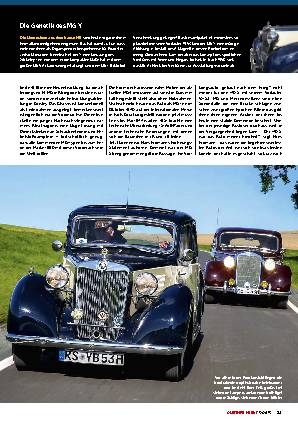 MG Y gegen Mercedes-Benz 170 S