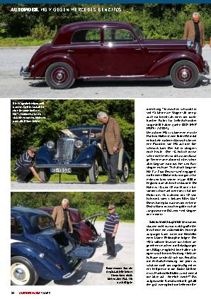 MG Y gegen Mercedes-Benz 170 S