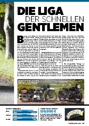 Brough Superior SS 100 gegen Vincent Black Shadow