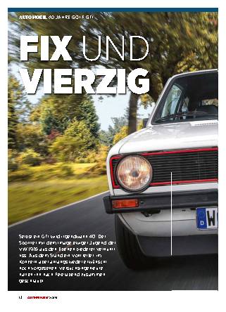 40 Jahre Golf GTI