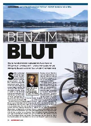 Unterwegs im Benz Patent-Motor-Wagen von 1896