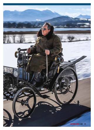 Unterwegs im Benz Patent-Motor-Wagen von 1896