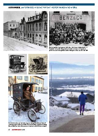 Unterwegs im Benz Patent-Motor-Wagen von 1896
