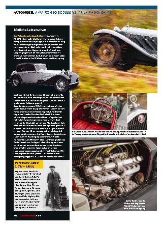 Alfa Romeo 8C 2300 vs. Triumph Dolomite