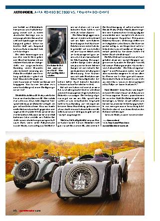 Alfa Romeo 8C 2300 vs. Triumph Dolomite
