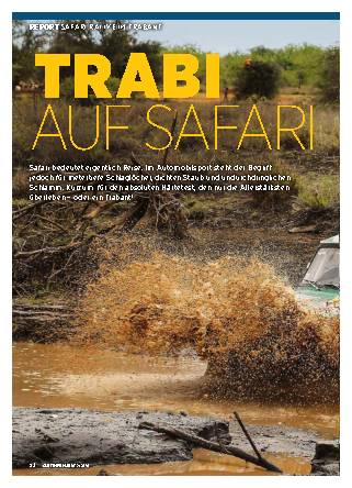 Safari Rallye im Trabant