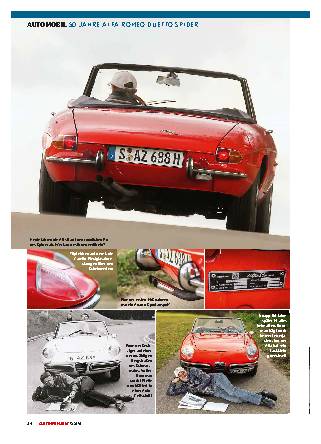 50 Jahre Alfa Romeo Duetto Spider