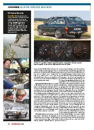 40 Jahre Mercedes Benz W123
