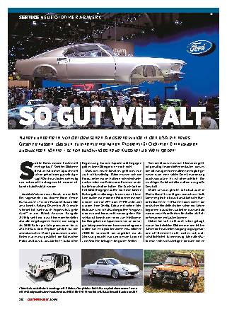 Neue Oldtimer ab Werk
