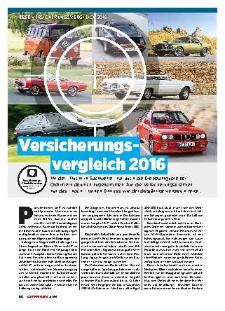 Versicherungsvergleich 2016