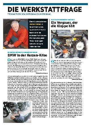 Die Werkstattfrage