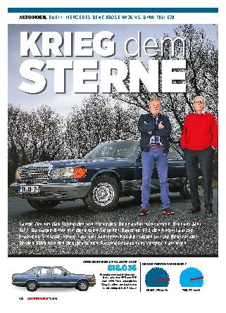 Duell: Mercedes Benz 380SE W126 vs. BMW 735I E23