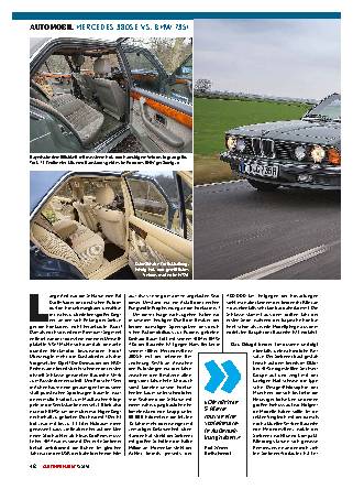 Duell: Mercedes Benz 380SE W126 vs. BMW 735I E23