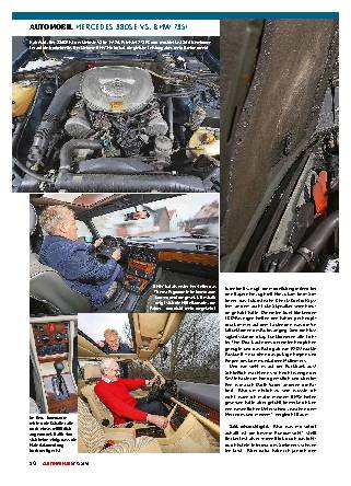 Duell: Mercedes Benz 380SE W126 vs. BMW 735I E23