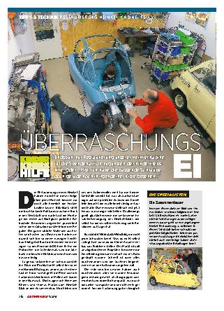 Restaurierung Heinkel-Kabine, Teil 5