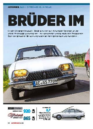 Duell: Citroën GS vs. Alfasud