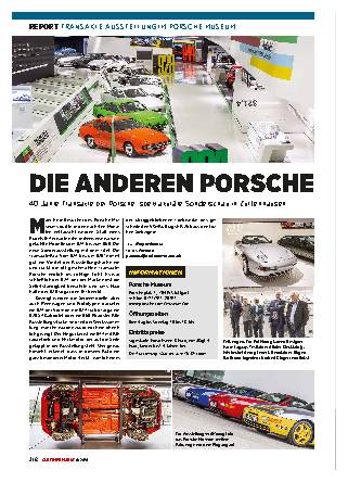 Transaxle-Ausstellung im Porsche Museum