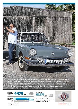 Duell: BMW 700 gegen Glas Isar
