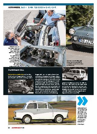 Duell: BMW 700 gegen Glas Isar
