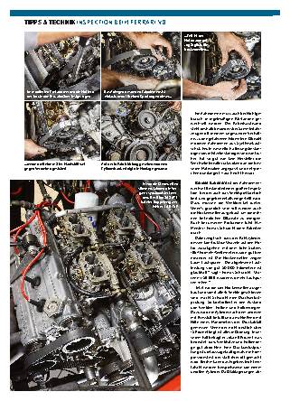 Inspektion beim Ferrari-V8