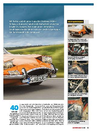 Matra 530 Restaurierung