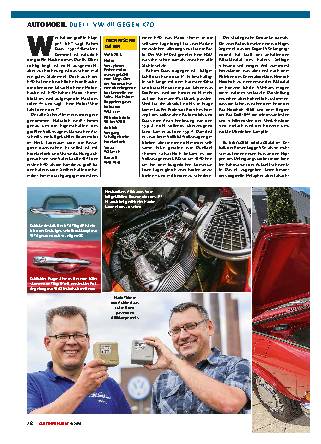 Duell: VW 411 gegen K70