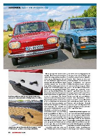 Duell: VW 411 gegen K70