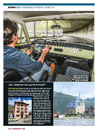 Gotthardreise per Opel Kadett A