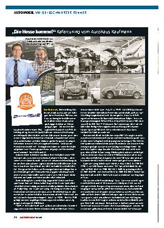 VW Gelbschwarzer Renner