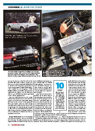 50 Jahre Fiat Spider