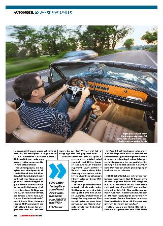50 Jahre Fiat Spider