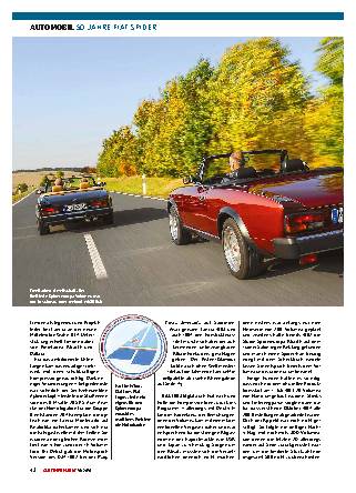 50 Jahre Fiat Spider