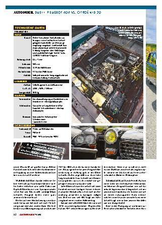 Duell: Peugeot 404 vs. Citroën ID 20