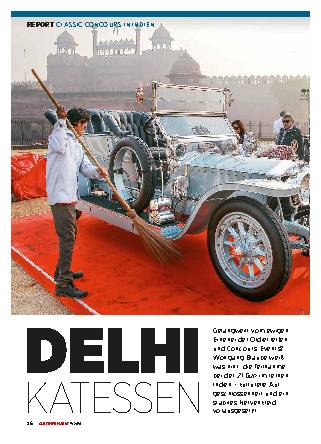 Classic Concours in Indien