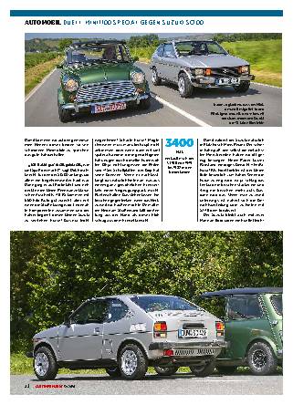 Duell: Mini 1100 Special gegen Suzuki SC100