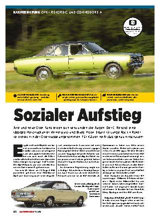 Opel Rekord C und Commodore A