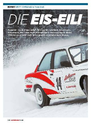 Driftlehrgang in Finnland