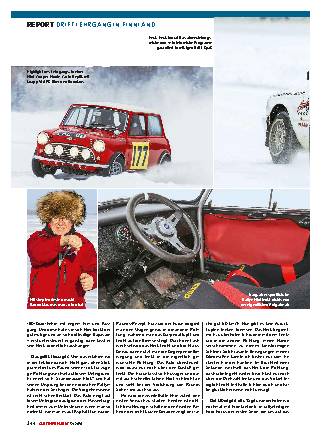 Driftlehrgang in Finnland