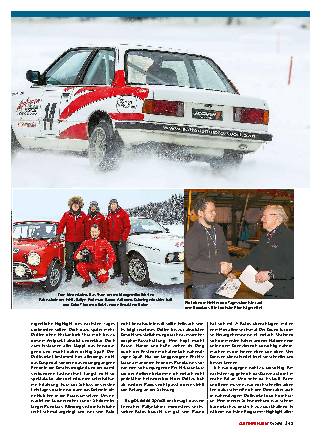 Driftlehrgang in Finnland