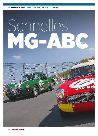 MGA, MGB und MGC im Motorsport