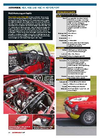 MGA, MGB und MGC im Motorsport