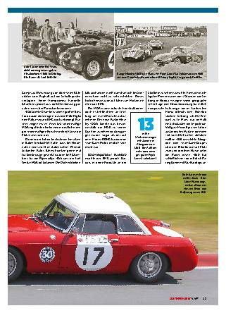 MGA, MGB und MGC im Motorsport