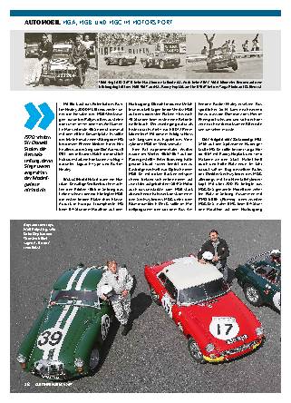 MGA, MGB und MGC im Motorsport