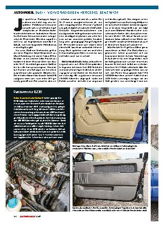Duell Volvo 940 gegen Mercedes-Benz W124
