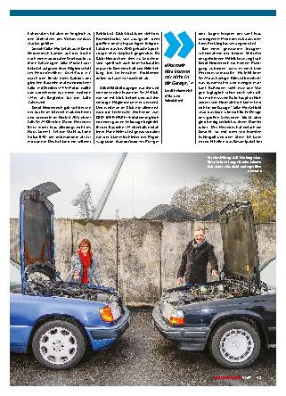 Duell Volvo 940 gegen Mercedes-Benz W124