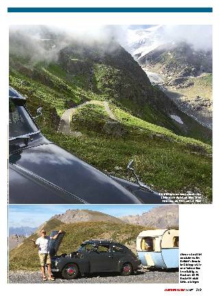 Alpenreise im Gespann