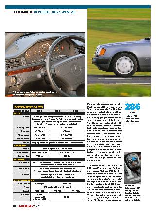 Mercedes-Benz W124 V8