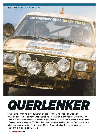 Walter Röhrl wird 70