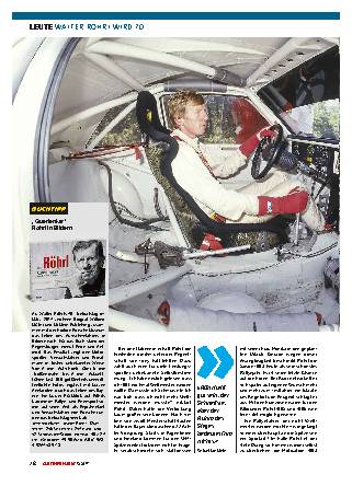 Walter Röhrl wird 70