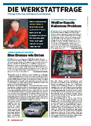 Die Werkstattfrage